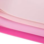 4 elasztikus rózsaszín gumiszalag készlet , szalaggal való edzéshez 