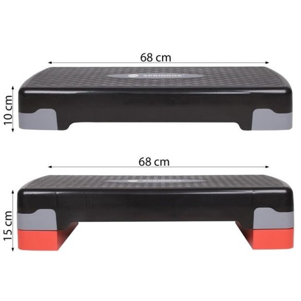 AEROBIC STEPPER - ÁLLÍTHATÓ MAGASSÁGÚ
