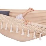 2 személyes FÜGGŐÁGY ROJTOKKAL ÉS PÁRNÁKKAL