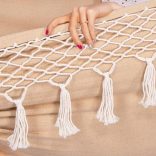 2 személyes FÜGGŐÁGY ROJTOKKAL ÉS PÁRNÁKKAL