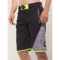 Férfi SUP rövidnadrág DIVISION BLACK+GREY, AQUA MARINA