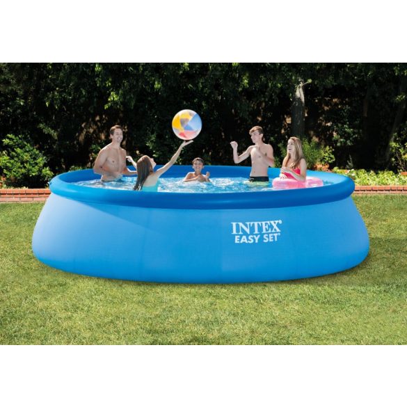 Intex Easy-set medence 457cm x 84 cm + vízforgató