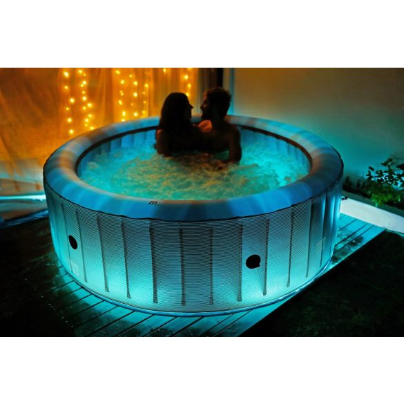 MSpa CONFORT STARRY C-ST062 felfújható pezsgőfürdő 6 szem. jacuzzi + Led