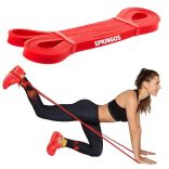 Fitness erősítő gumiszalag Springos 3 x 210 cm