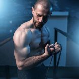 Fitness erősítő gumiszalag Springos 3 x 210 cm