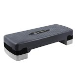 AEROBIC STEPPER - ÁLLÍTHATÓ MAGASSÁGÚ szürke fekete