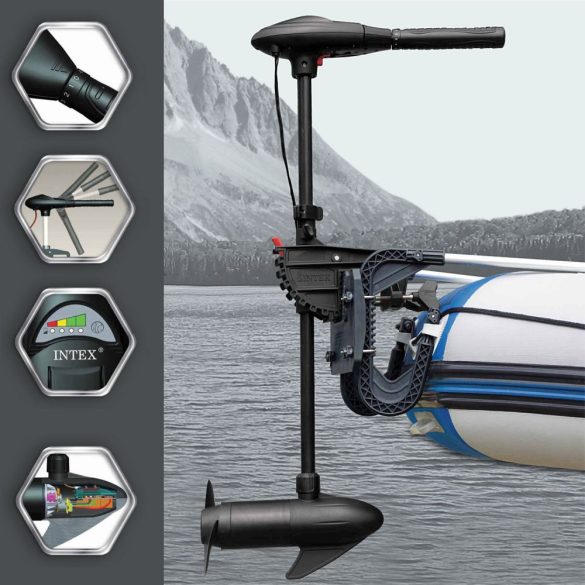 INTEX 40 lbs Elektromos csónakmotor