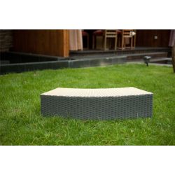 MSpa rattan hatású fellépő 