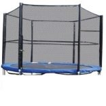 Trambulin biztonsági háló , védőháló 305cm 10'   6  oszlopos