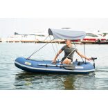  CLASSIC gumicsónak Aqua Marina + motortartó + Bimini tető