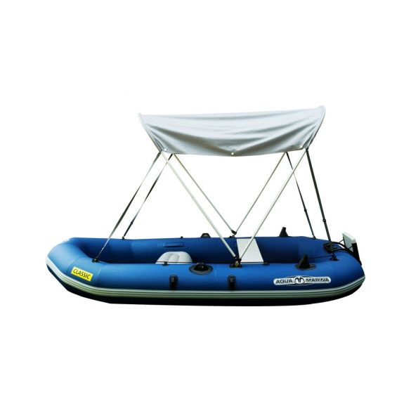  CLASSIC gumicsónak Aqua Marina + motortartó + Bimini tető