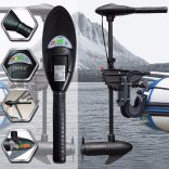  Intex szett , gumicsónak Excursion 5 + Elektromos csónakmotor 40lbs + motortartó 