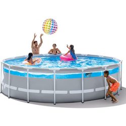   Intex Prism Frame medence Clearview készlet 427x107 cm (ÚJ) 26722