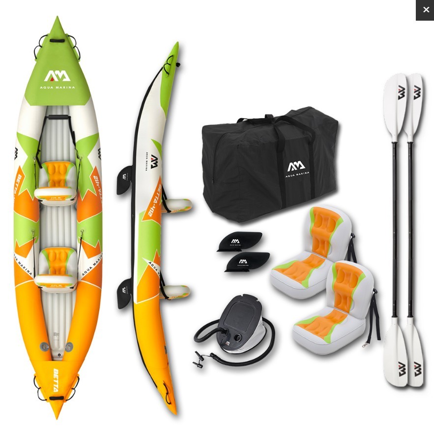Image of Aqua Marina Betta kajak 2 személyes BE-412
